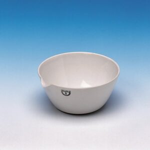 Basin, French Shape, Flat Bottom, with Lip, Glazed