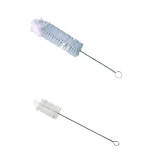 Brush with Wire Handle and Nylon Bristles