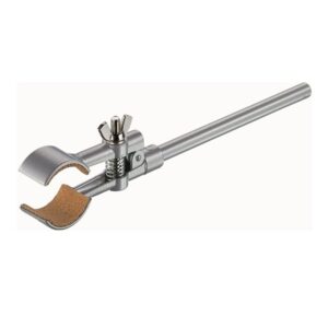 Clamp 2-Prong Rounded with Cork Lined Jaws