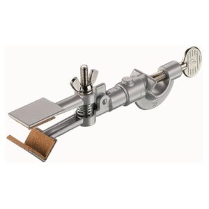 Clamp 2-Prong V-shape with Cork Lined Jaws and Bosshead