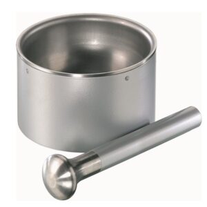 Mortar and Pestle, Powder Coated