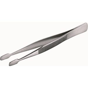 Forcep for Cover Glasses, Straight