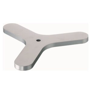 Retort Stand Base with M10 Thread, Tripod Shape