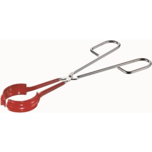 Flask Tongs with Vinyl Coated Jaws, Round
