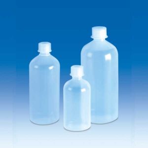 Bottle, Round, Narrow Neck, PP, with Screw Cap