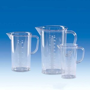 Jug, SAN, with Moulded Graduations, Crystal Clear