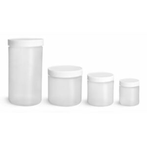Jar, Aqueous, HDPE, with Screw Cap