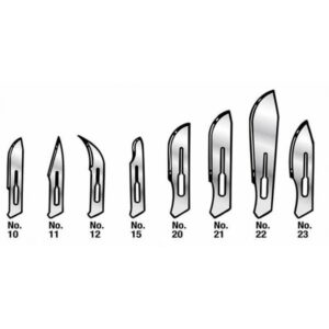 Surgical Blade, Sterile, Individual Peel Pack