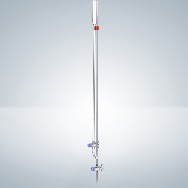 Burette, Class AS, Micro, Bang Pattern, with Batch Certificate, Glass Stopcock, Schellbach