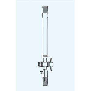 Chromatography Column, with PTFE Stopcock, Socket, Sintered Disc and Cone