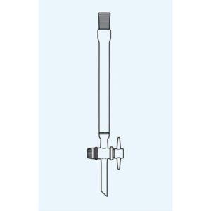 Chromatography Column, with PTFE Stopcock, Socket and Sintered Disc