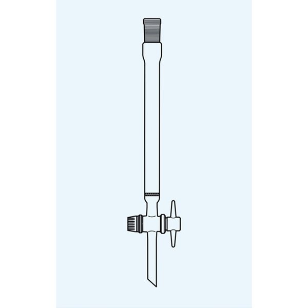 Chromatography Column, with PTFE Stopcock, Socket and Sintered Disc