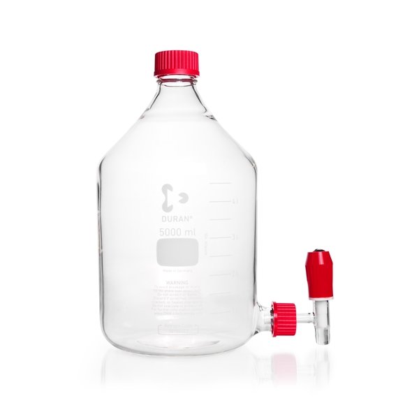 DURAN® Aspirator Bottle, GL 45 Thread Neck GL 32 Thread Side Arm