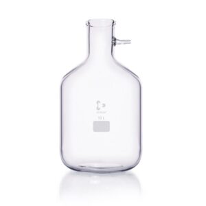 DURAN® Filtering Flask with Glass Hose Connection Bottle Shape
