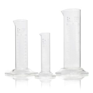 DURAN® Measuring Cylinder with Hexagonal Base, Class B Low Form