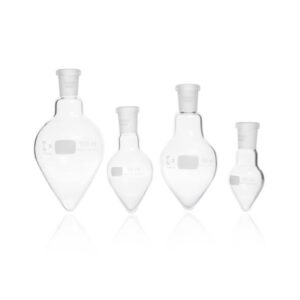 DURAN® Pear Shape Flask with B14 Ground Joint