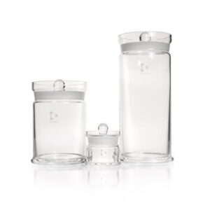 DURAN® Specimen Jar with Ground, Knobbed Lid