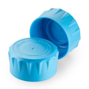 DURAN® YOUTILITY® GL 45 Screw Cap, PP, Cyan