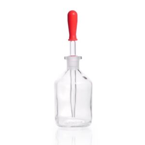 DWK Dropping Bottle Clear Soda-Lime Glass