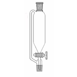 Dropping Funnel, Pressure Equalising, PTFE Stopcock, Socket and Cone
