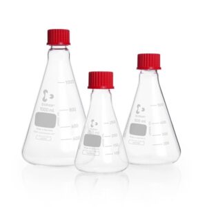 Flask Erlenmeyer, with Screw Cap