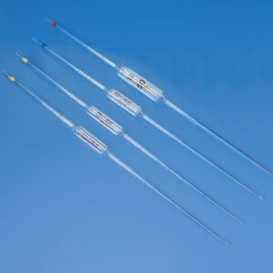 Volumetric Pipette, Class AS, with Batch Certificate, Amber Graduations, Techno