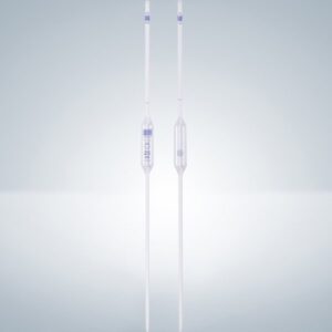 Volumetric Pipette, Class AS, with Batch Certificate, Blue Graduations