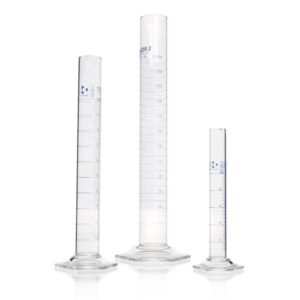 DURAN® Measuring Cylinder with Hexagonal Base Class A with Batch Certificate