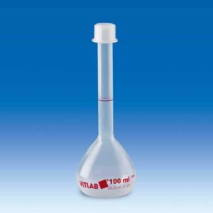 Volumetric Flask, PMP, Class B, with PP Screw Cap