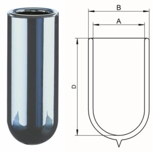 Glass Refills for Dewar Flasks with Flange