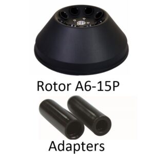 Rotor A6-15P for Tubes 6 x , 10ml, 7.5ml, 1.5-5ml