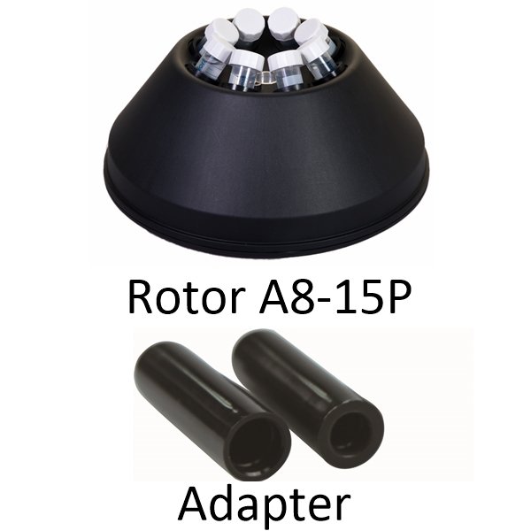 Rotor A8-15P for Tubes 8 x 15ml f DM0424