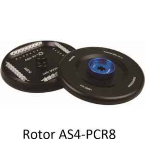 Rotor AS4-PCR8 for 4 x 0.2ml PCR 8 Strips f D3024