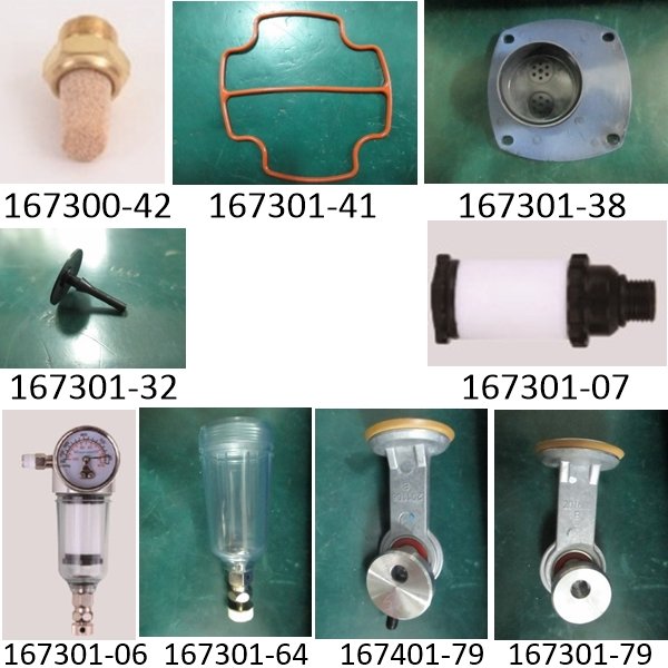 Spares for Pumps R-300, R-400, R-430