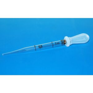 Pasteur Pipette, Glass, with Rubber Teat