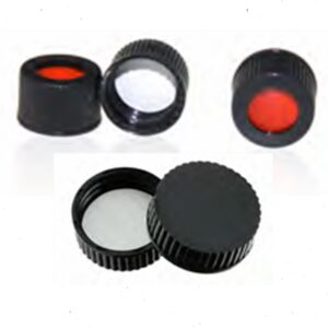 Screw Top ND 13, PP, Black, with Liner