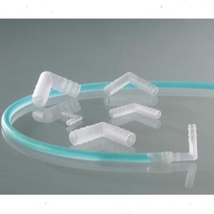 Connector, Tubing, Angled, PP