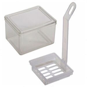 Microscope Staining Jar, PMP, and Rack, PP
