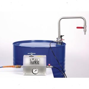 Withdrawal System for Solvents with Dischage Tube
